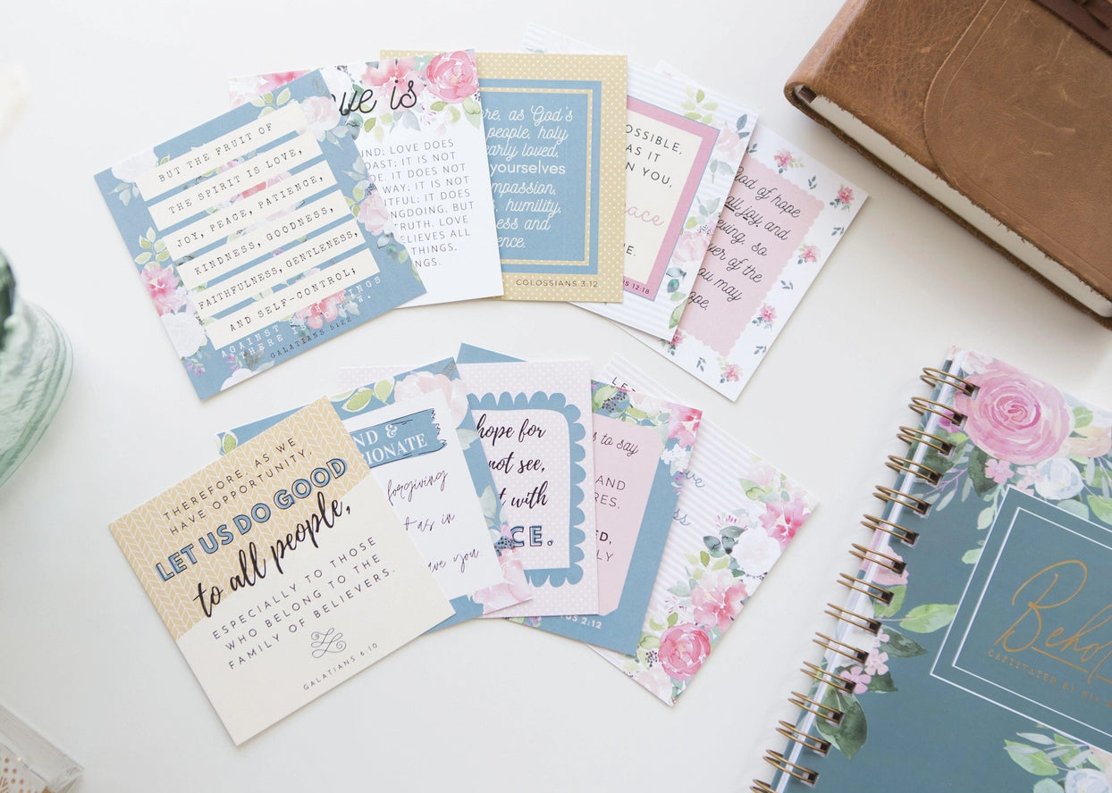 Fruit of the Spirit Bible Verse Cards