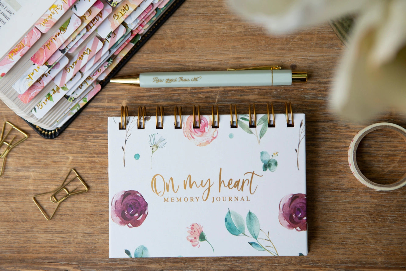 Memory Verse Journal | Bible Verse Memory Cards