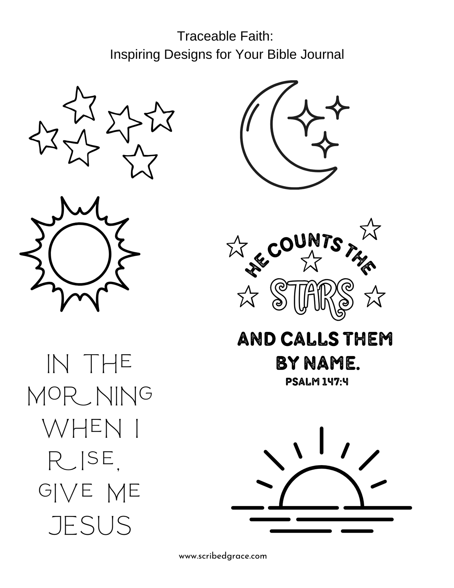 Traceable Faith: Celestial Art