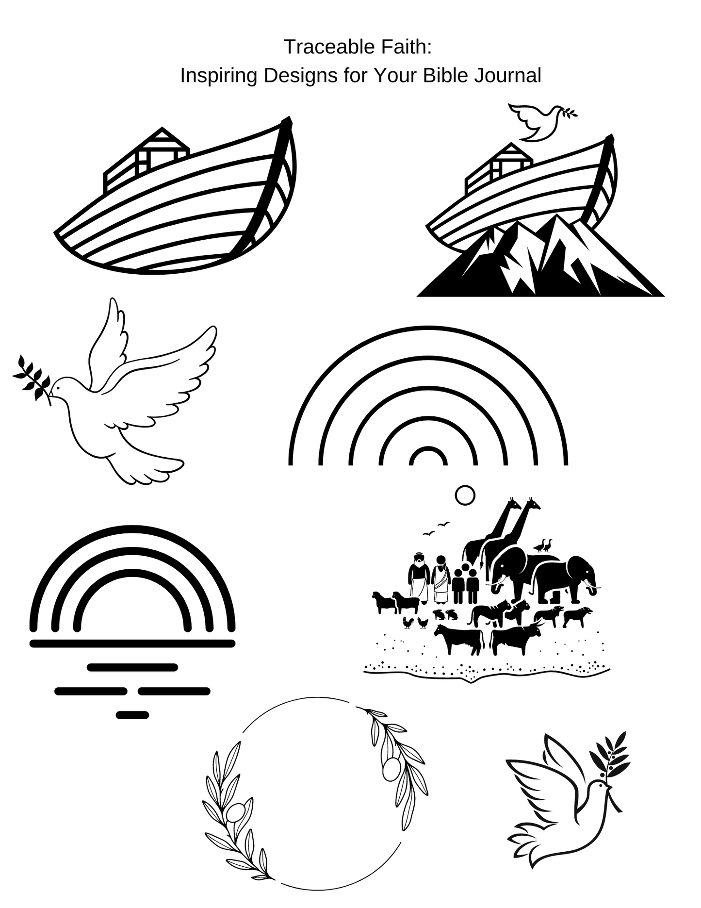 Traceable Faith: Noah's Ark