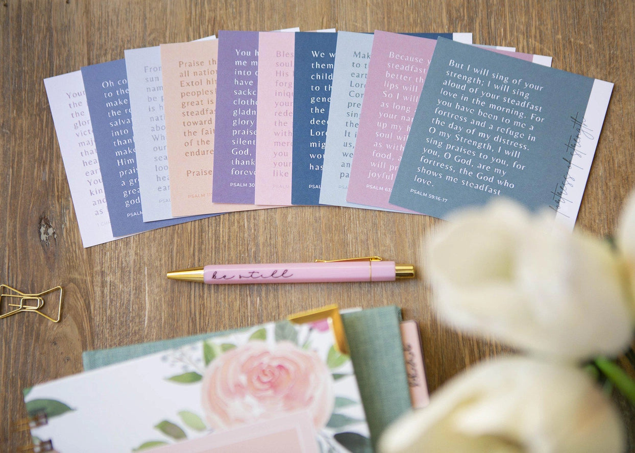 Praise Scripture Cards l Verse Cards